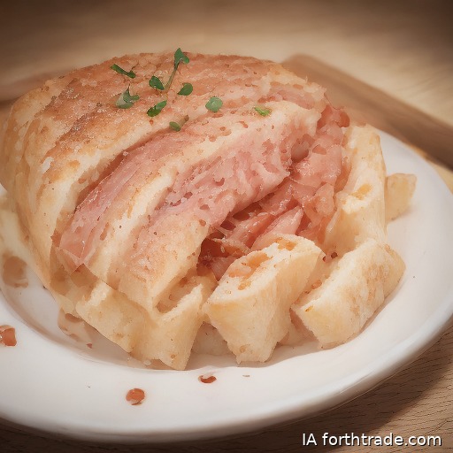 Jamón ibérico con pan con tomate