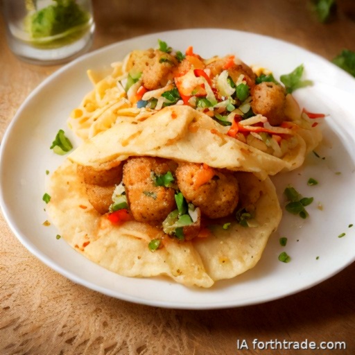 Pita de falafel