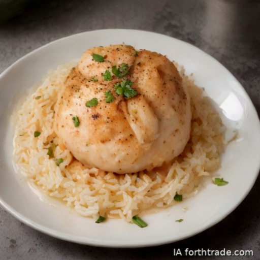 Pollo con almendras