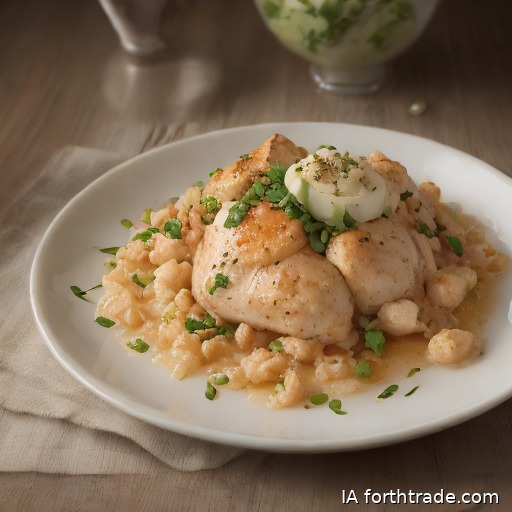Pollo con maní