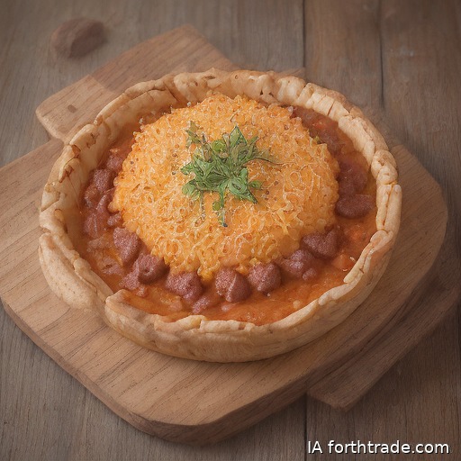 Escondidinho de carne seca