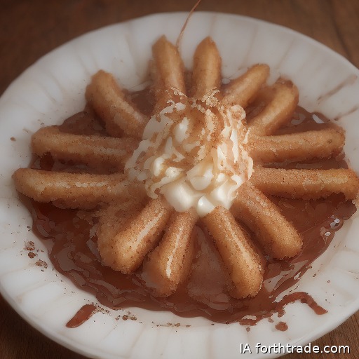 Churros con chocolate