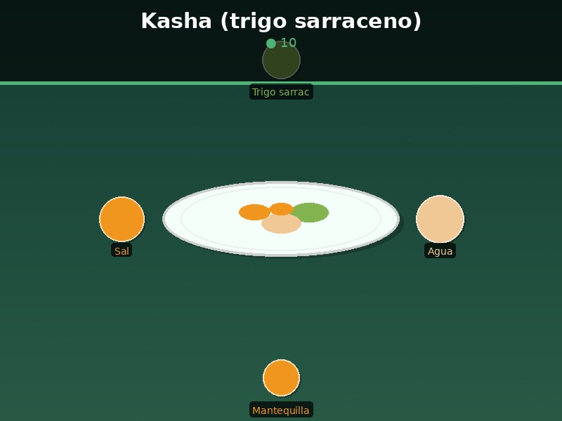 Kasha (trigo sarraceno)