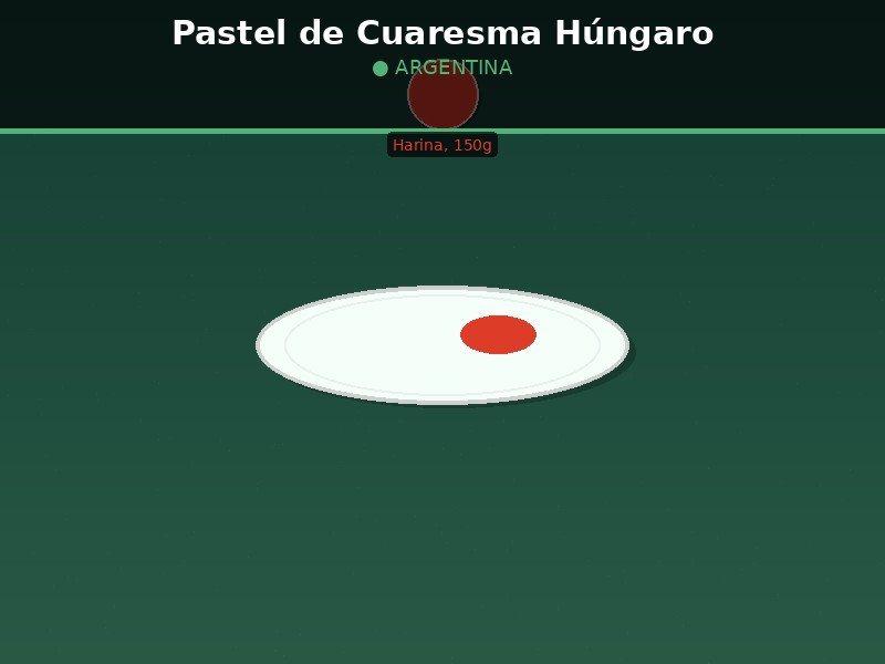 Pastel de Cuaresma Húngaro