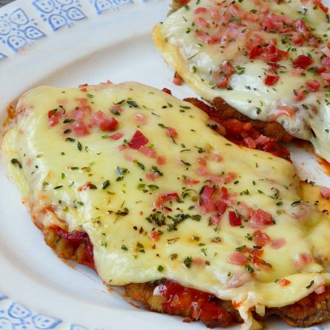 Milanesa a la napolitana
