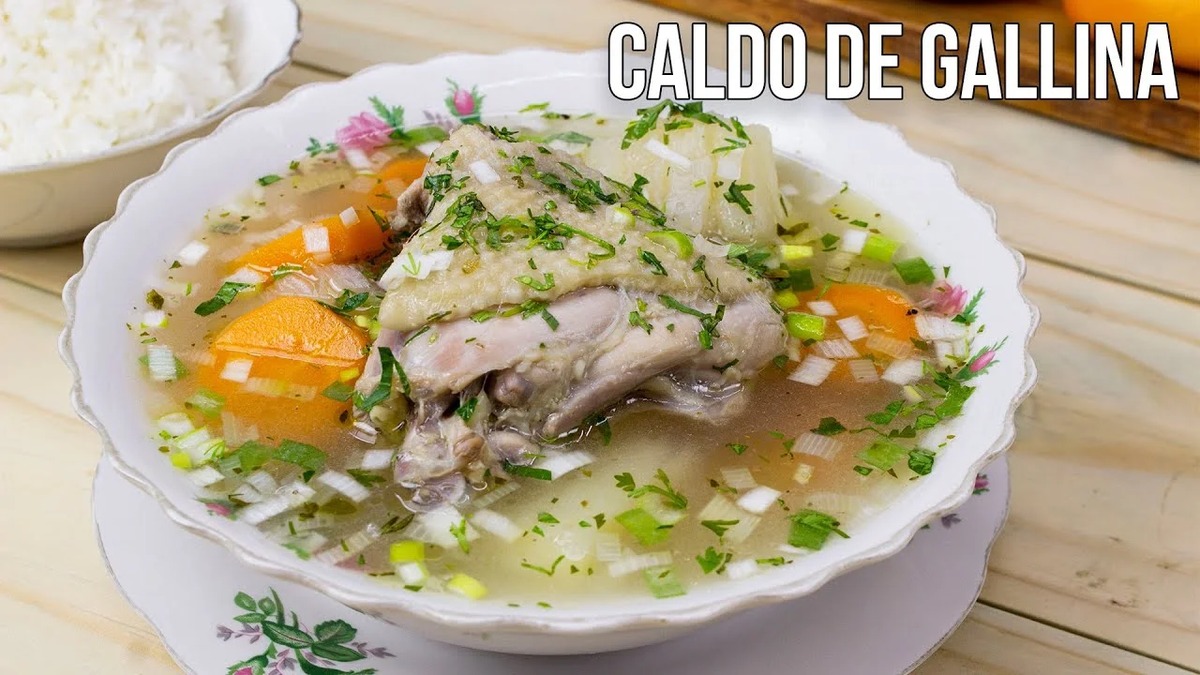 Caldo de gallina